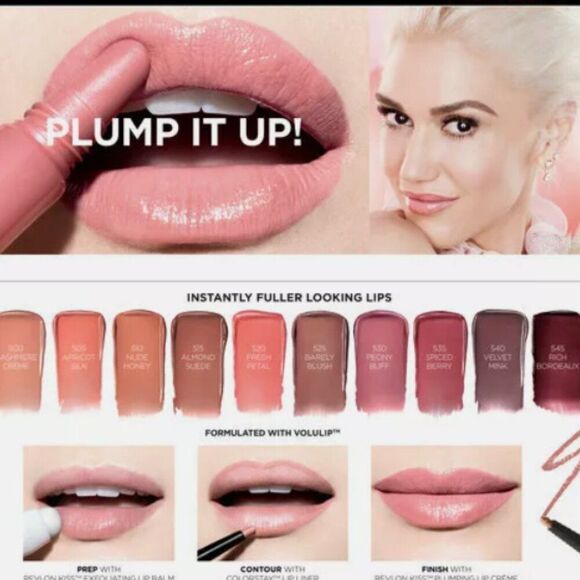 New! Revlon Kiss Lip Plumping Cream in 10 Gorgeous Shades - Picture 3 of 4